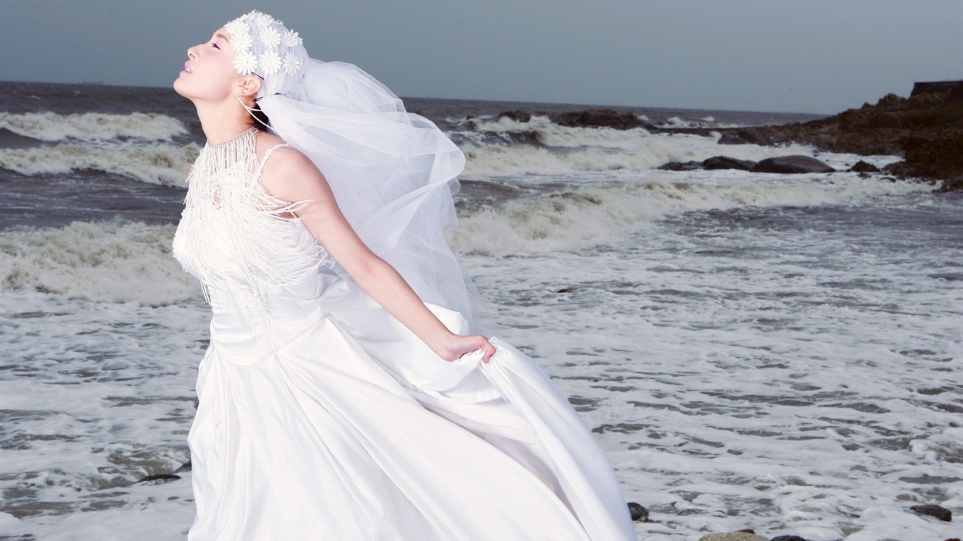 Beautiful Wedding Bride #17 - 1366x768