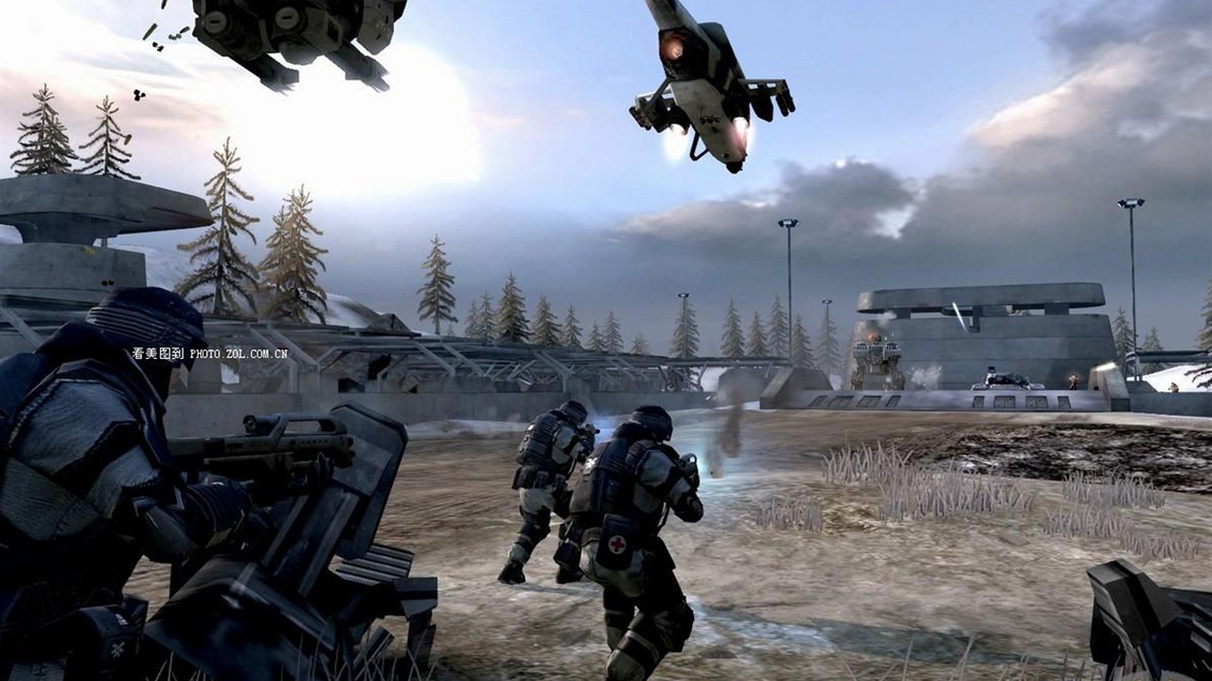 Battlefield 2142 Tapety na plochu (1) #10 - 1366x768