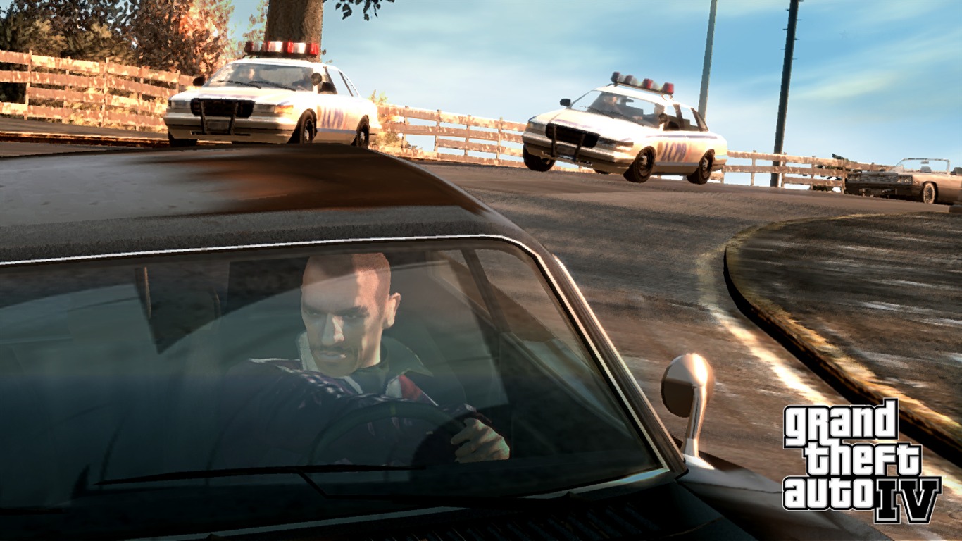 Grand Theft Auto 4 tapety (1) #1 - 1366x768