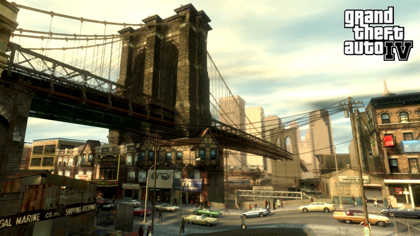 GTA4 俠盜飛車4壁紙(一) #2 - 1366x768