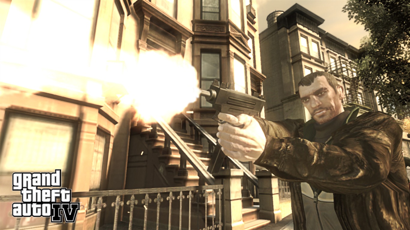 GTA4 俠盜飛車4壁紙(一) #5 - 1366x768