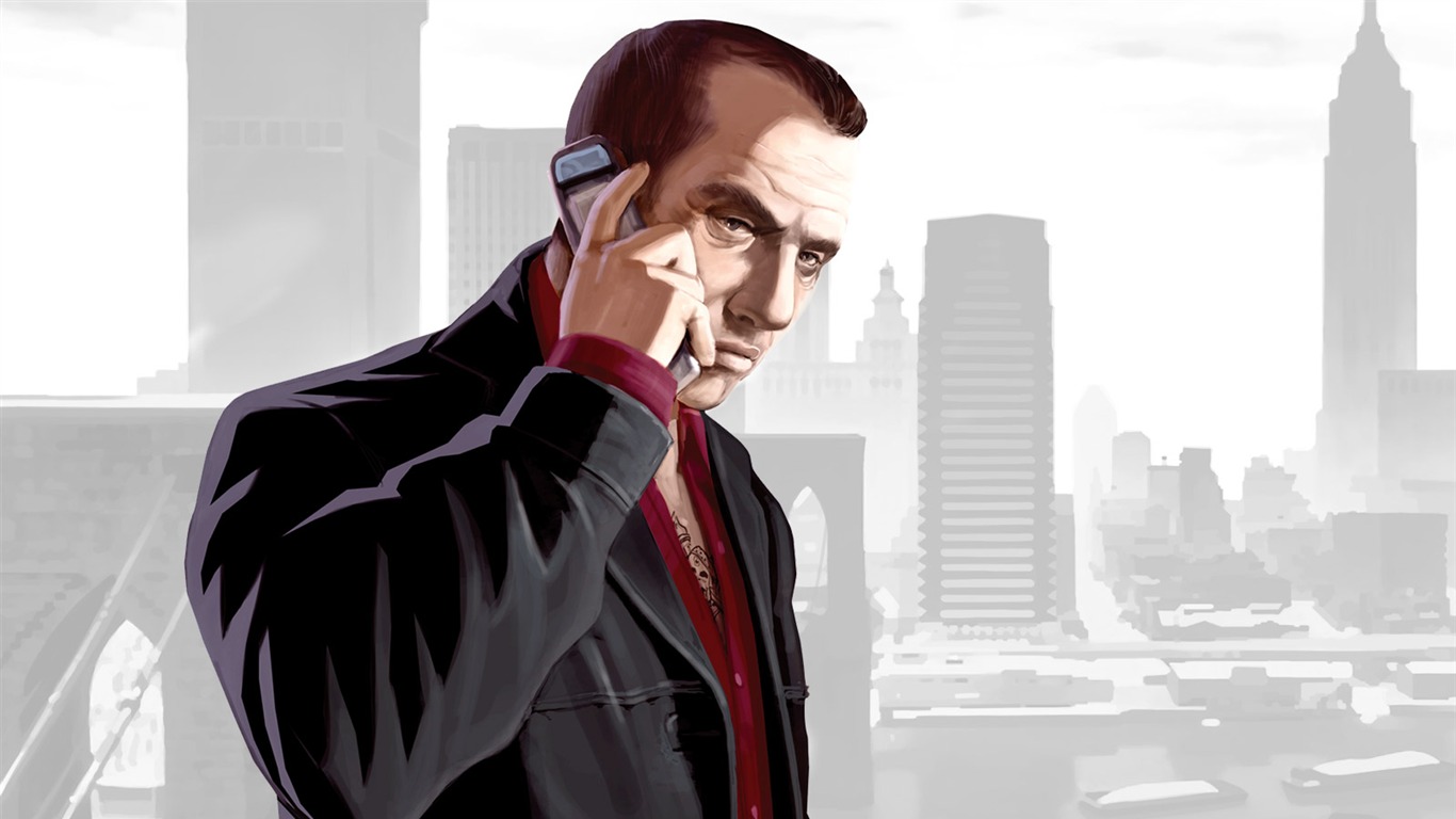 Grand Theft Auto 4 fondos de escritorio (1) #15 - 1366x768
