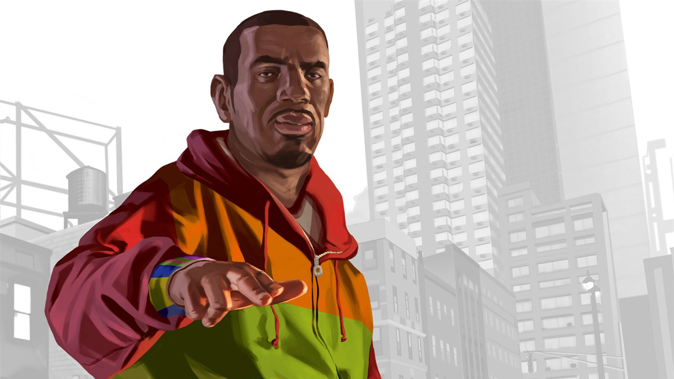 Grand Theft Auto 4 fondos de escritorio (1) #18 - 1366x768