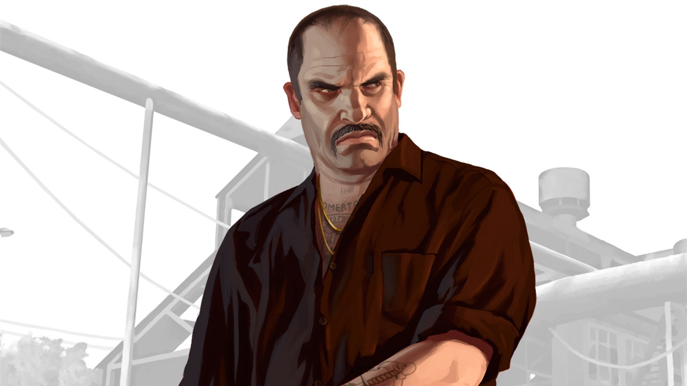 Grand Theft Auto 4 fondos de escritorio (1) #19 - 1366x768