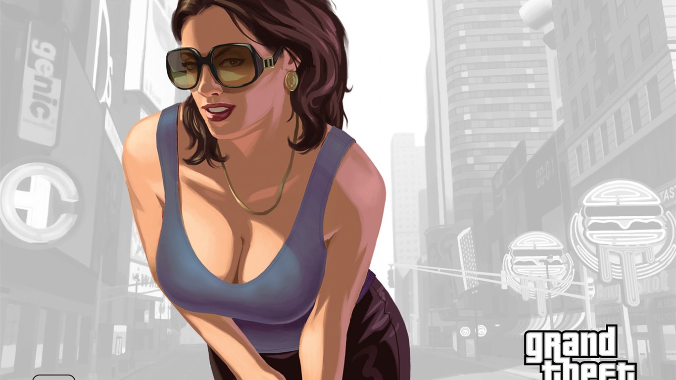 GTA4 俠盜飛車4壁紙(一) #20 - 1366x768
