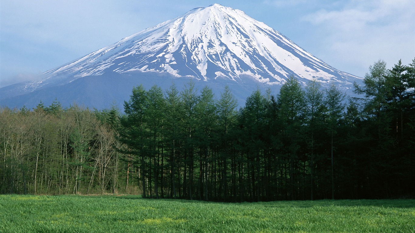 富士山风光壁纸专辑2 - 1366x768