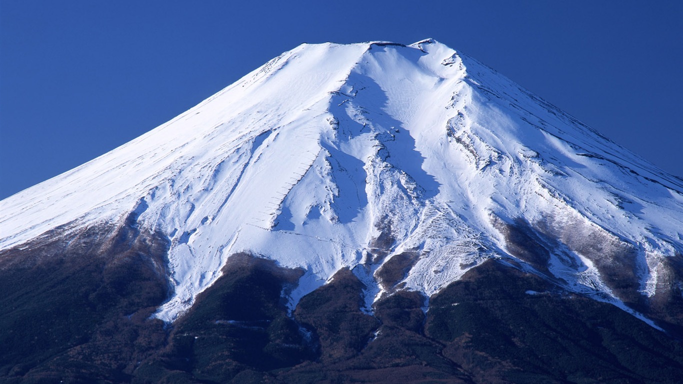 富士山風光壁紙專輯 #3 - 1366x768