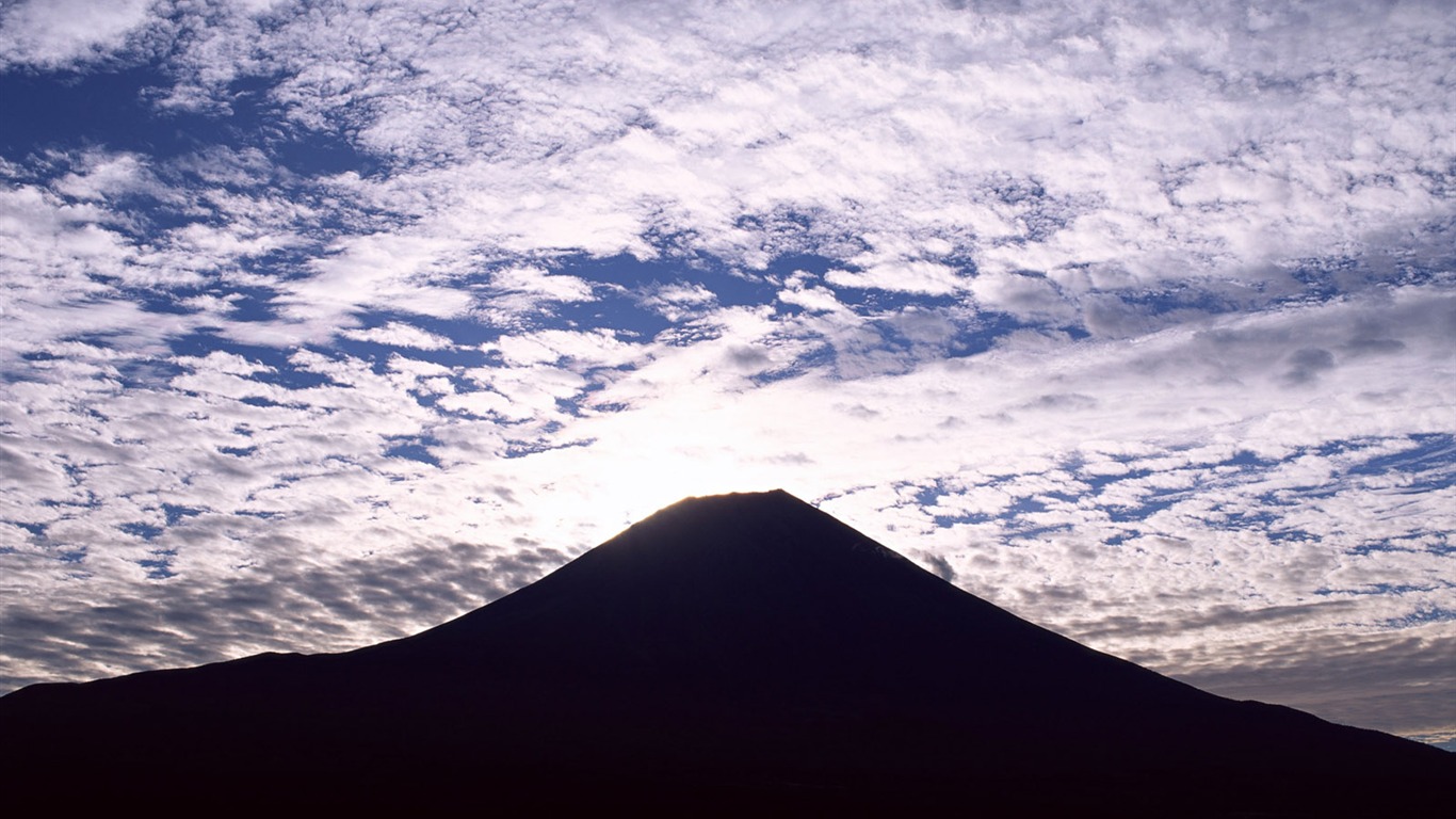 富士山风光壁纸专辑4 - 1366x768