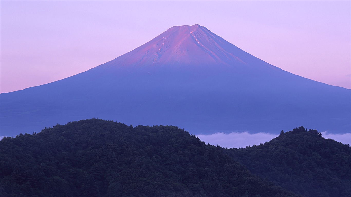 富士山风光壁纸专辑6 - 1366x768