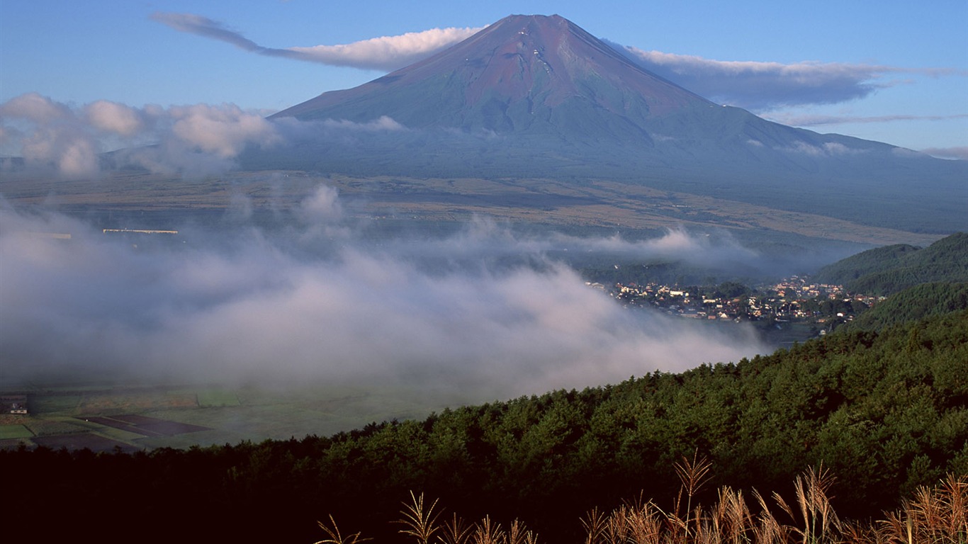 富士山风光壁纸专辑7 - 1366x768