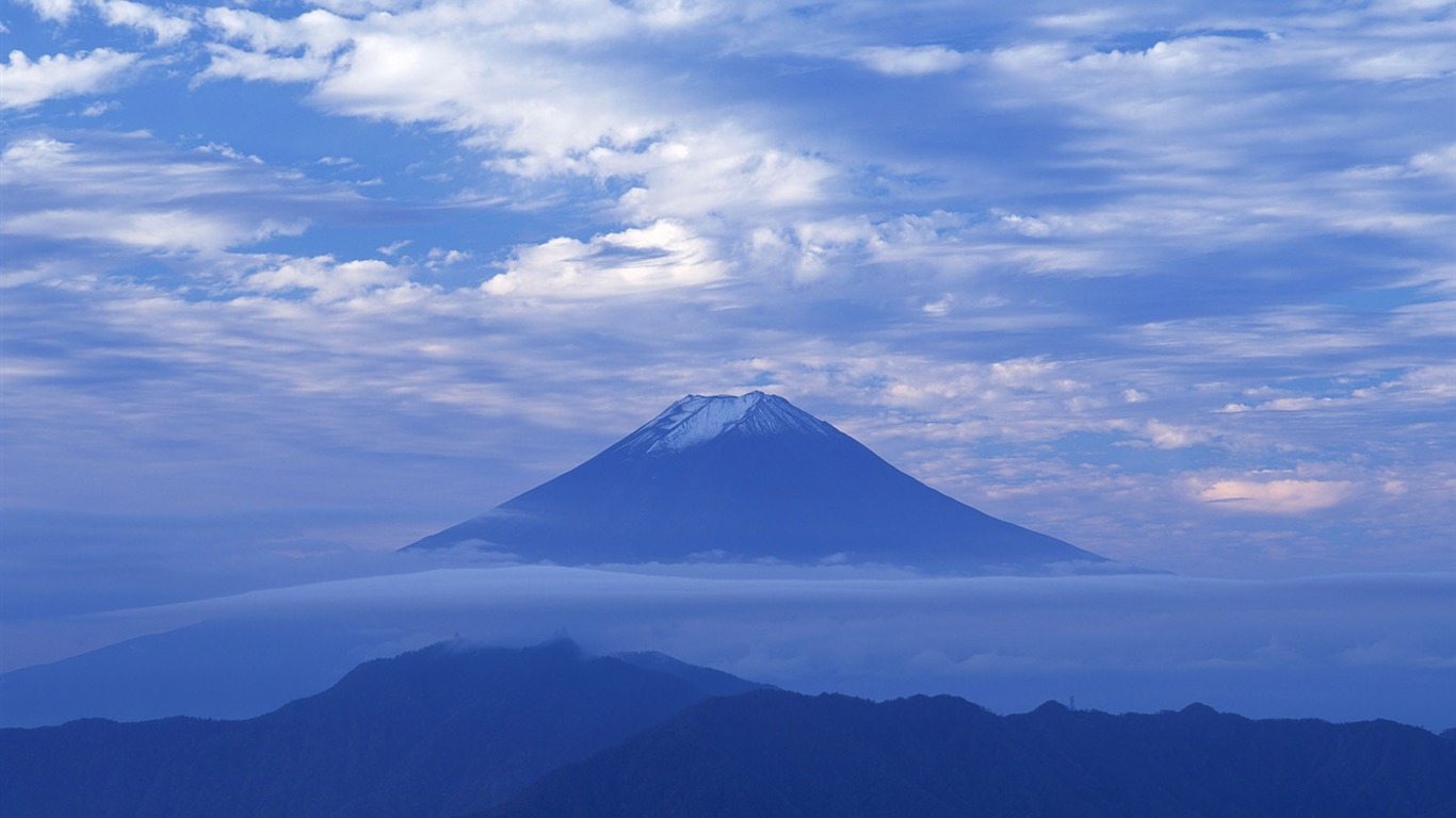 富士山风光壁纸专辑8 - 1366x768