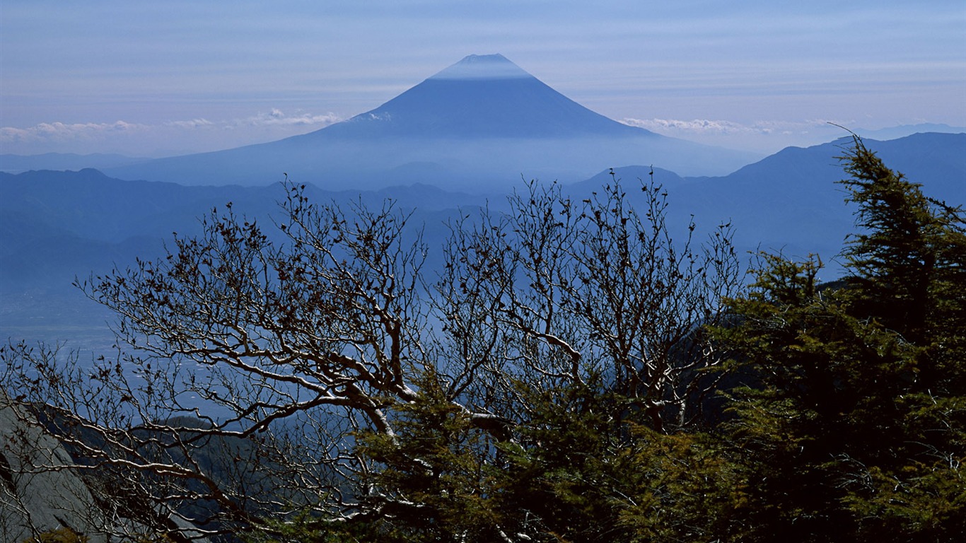 富士山风光壁纸专辑9 - 1366x768