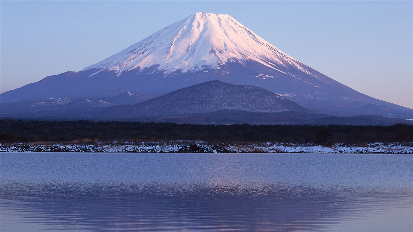 富士山风光壁纸专辑11 - 1366x768