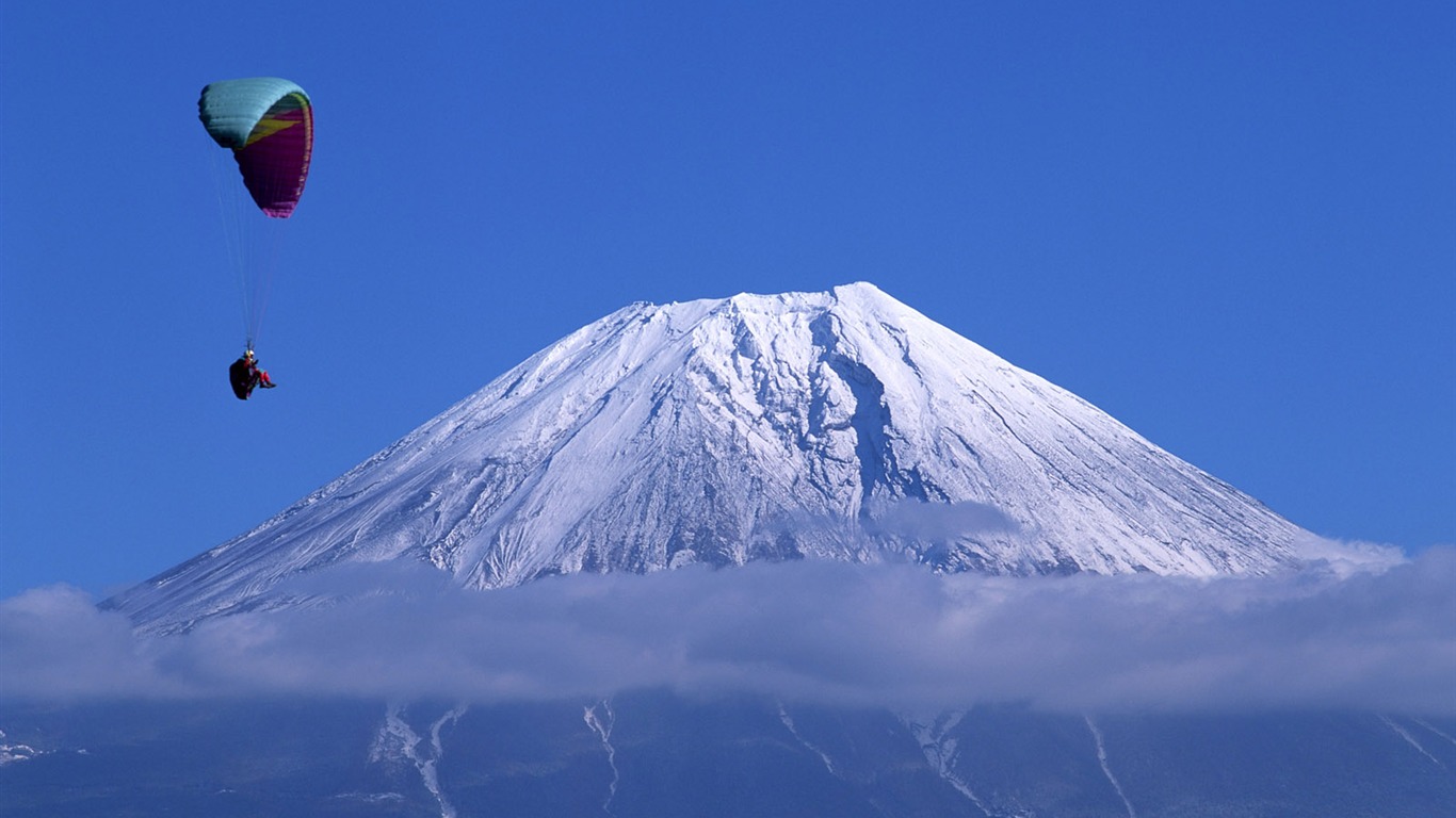 富士山风光壁纸专辑15 - 1366x768