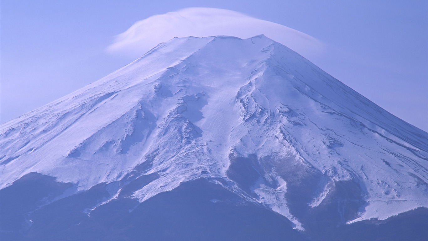 富士山風光壁紙專輯 #16 - 1366x768
