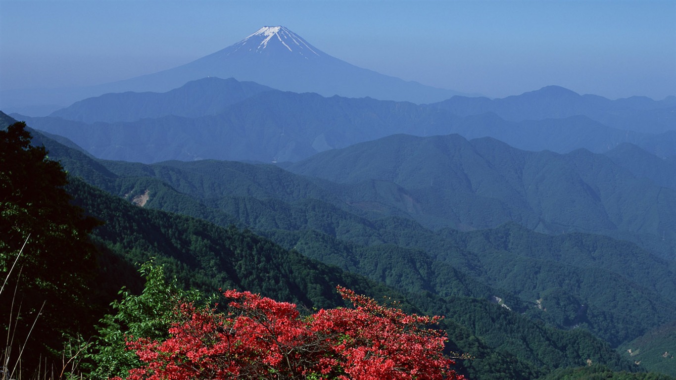 富士山风光壁纸专辑18 - 1366x768