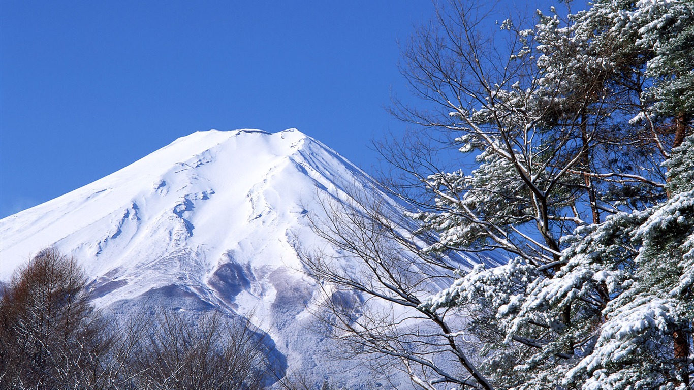 Fuji Krajina Tapety Album #21 - 1366x768