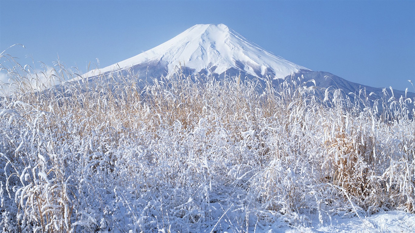 富士山风光壁纸专辑22 - 1366x768