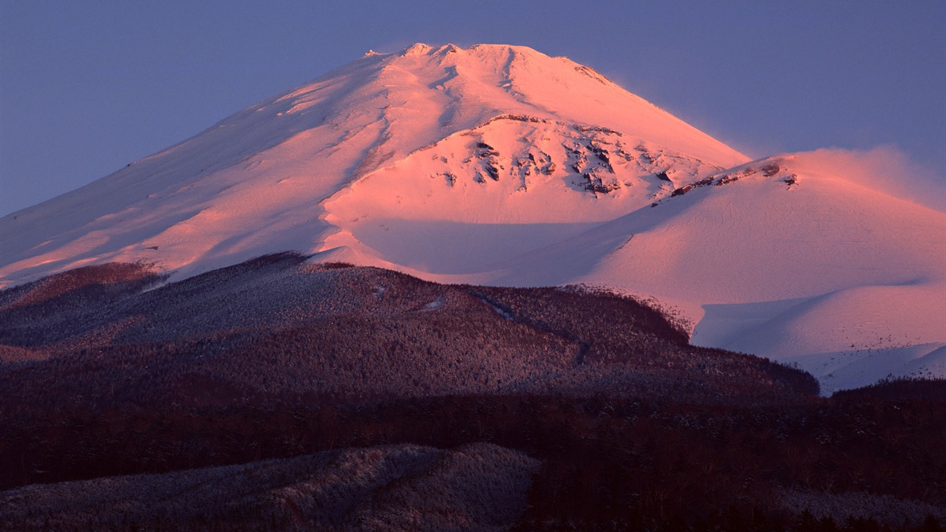 富士山風光壁紙專輯 #23 - 1366x768
