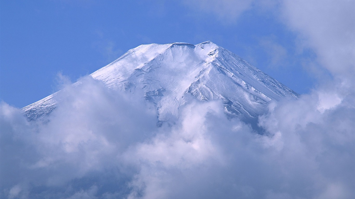 富士山風光壁紙專輯 #25 - 1366x768