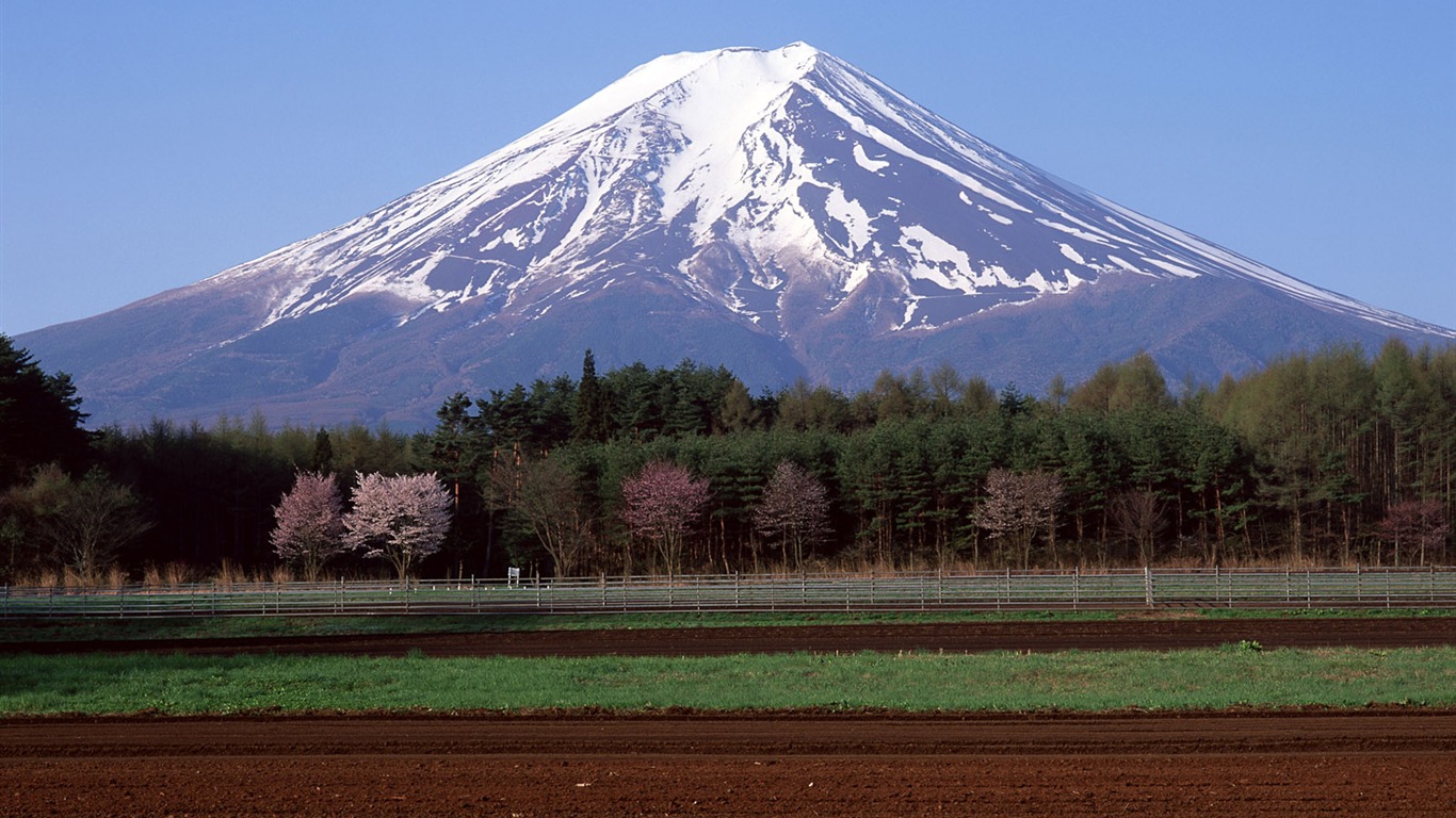 富士山风光壁纸专辑27 - 1366x768