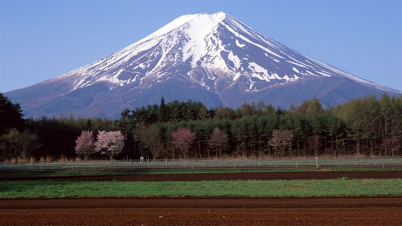 富士山風光壁紙專輯 #27 - 1366x768