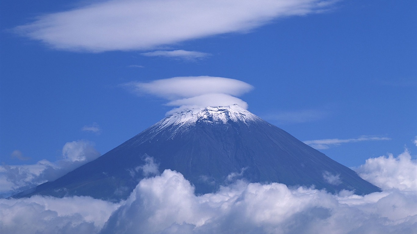富士山风光壁纸专辑28 - 1366x768