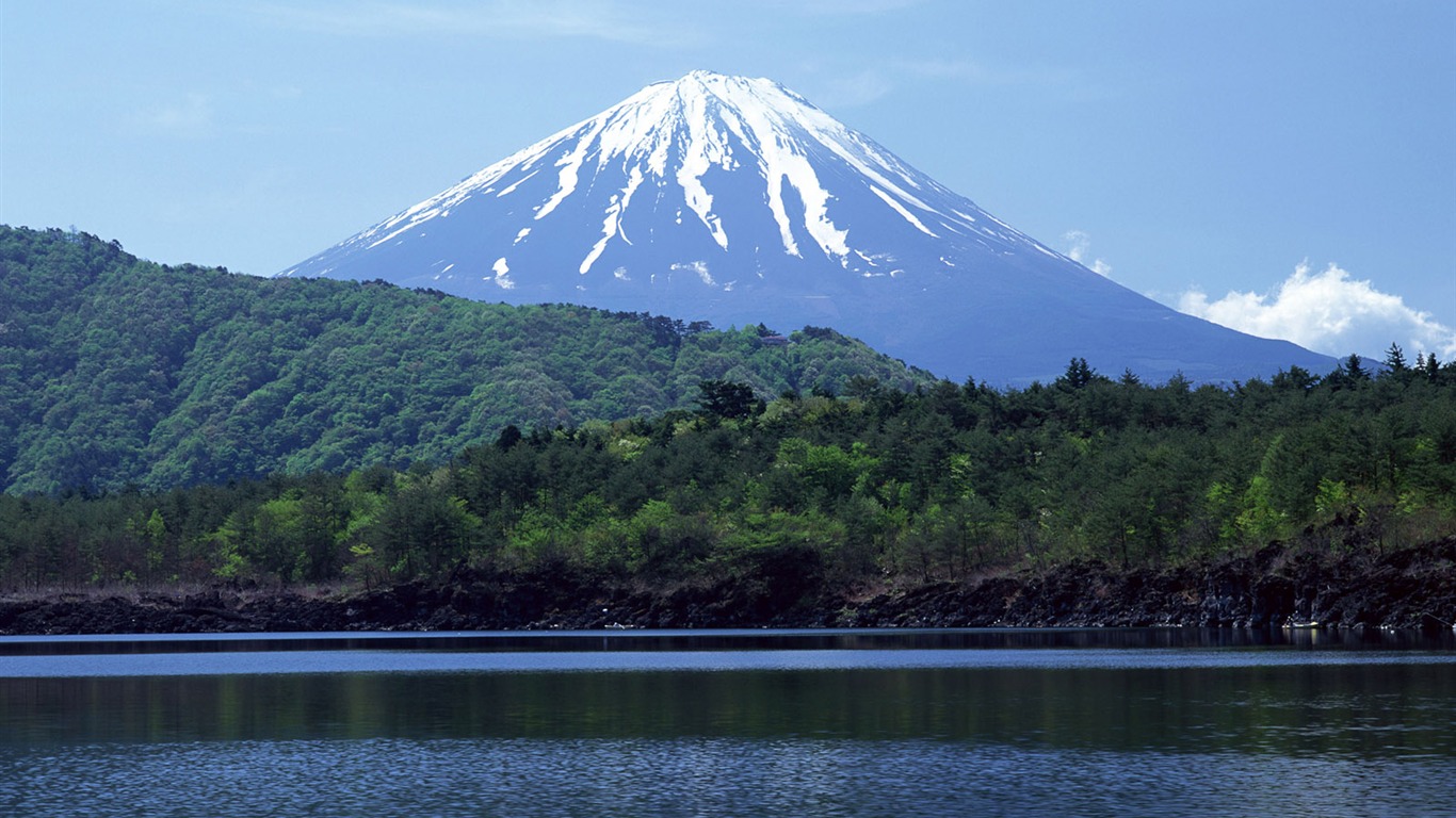 富士山风光壁纸专辑30 - 1366x768