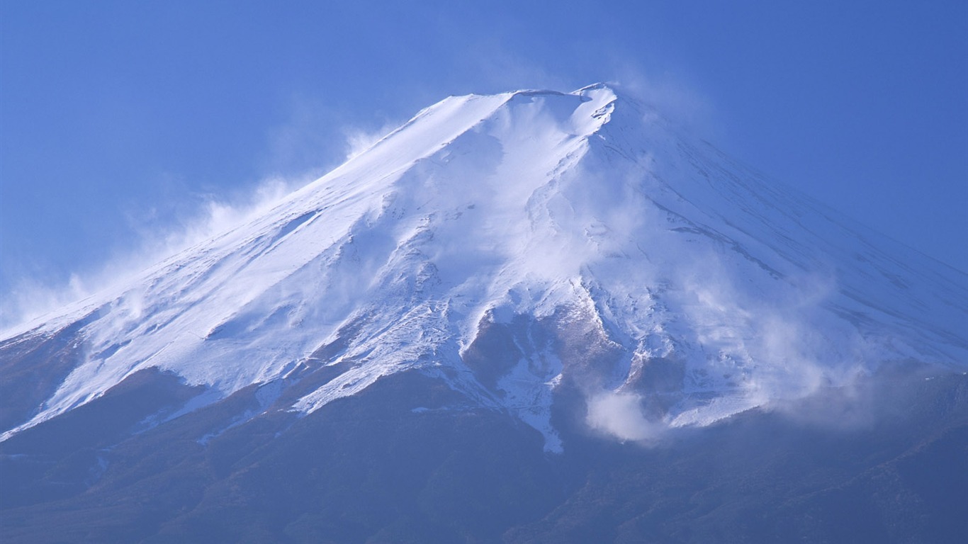 富士山风光壁纸专辑31 - 1366x768