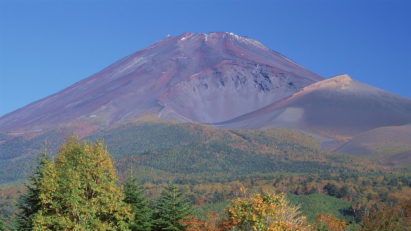 富士山风光壁纸专辑35 - 1366x768