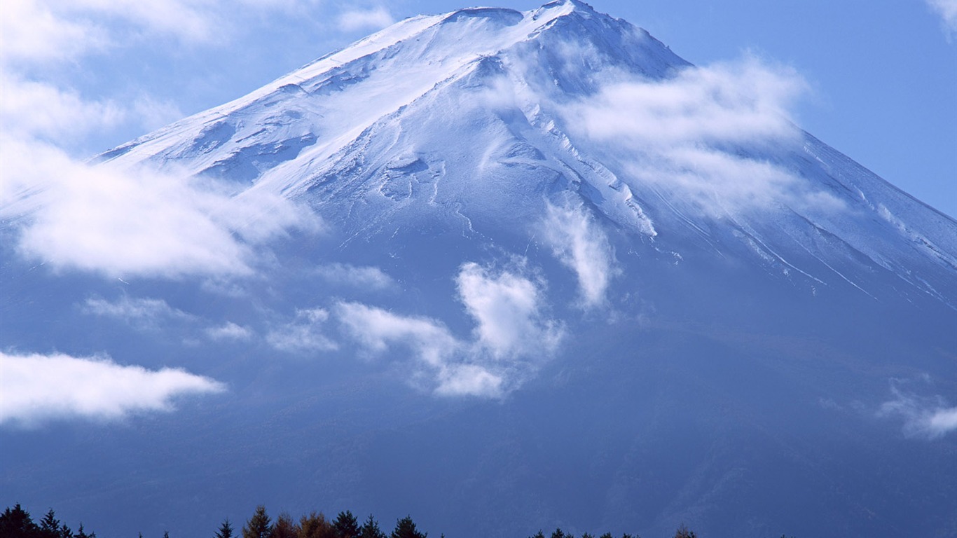 Fuji Krajina Tapety Album #37 - 1366x768
