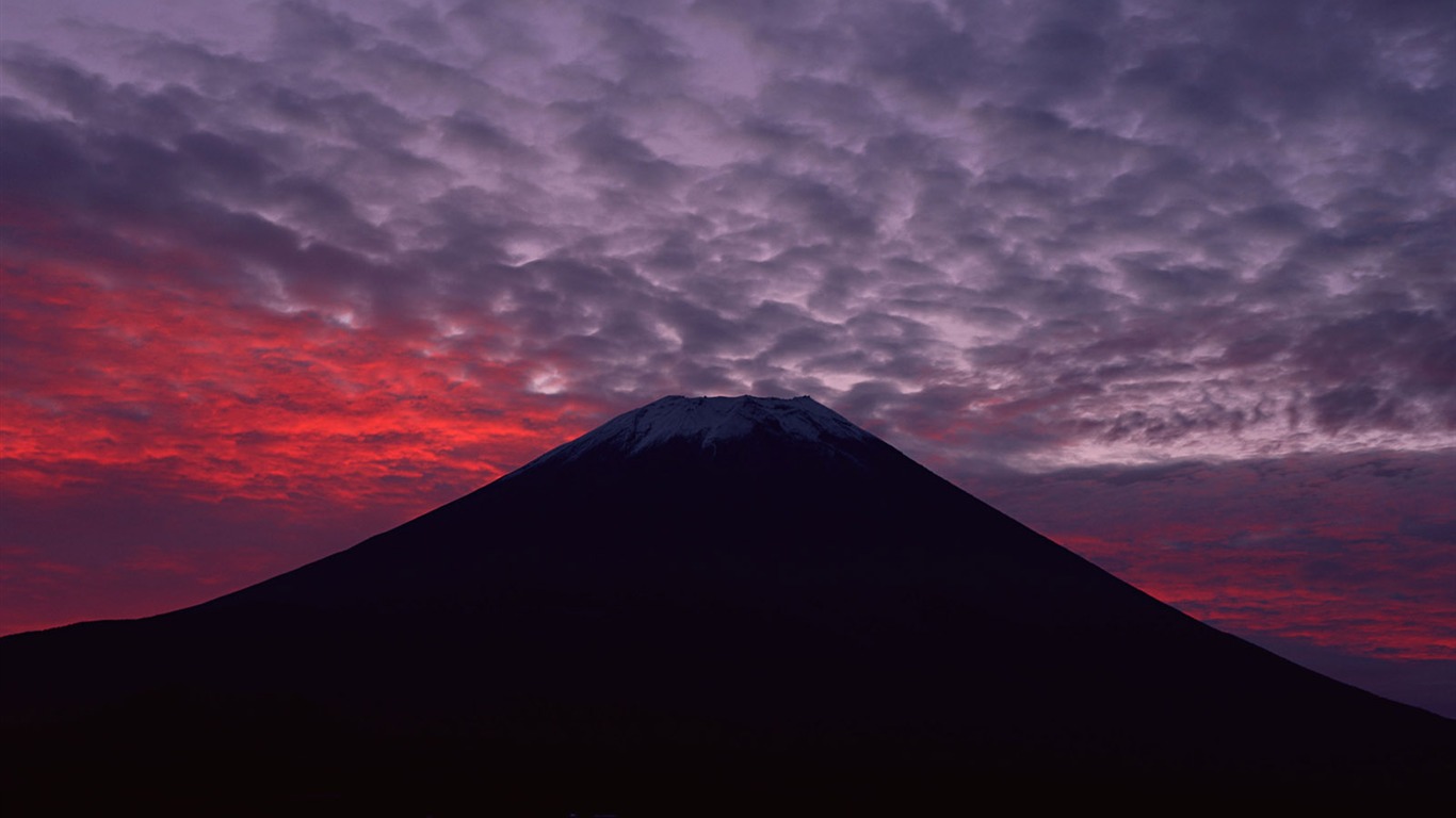 富士山风光壁纸专辑38 - 1366x768