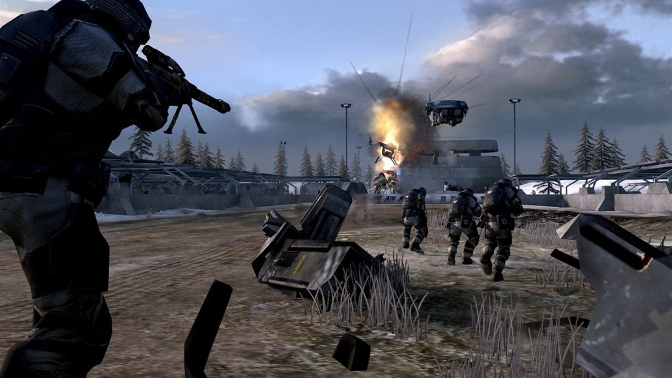 Battlefield 2142 Tapety na plochu (2) #4 - 1366x768
