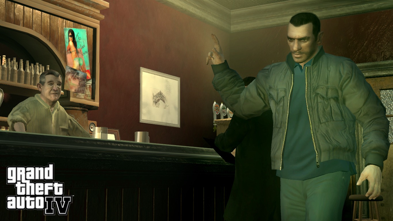 Grand Theft Auto 4 wallpaper (2) #5 - 1366x768