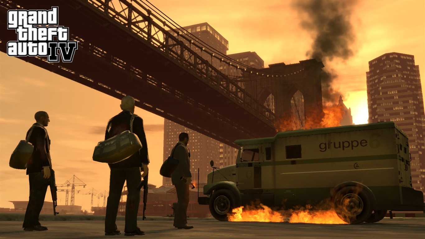 Grand Theft Auto 4 fonds d'écran (2) #19 - 1366x768