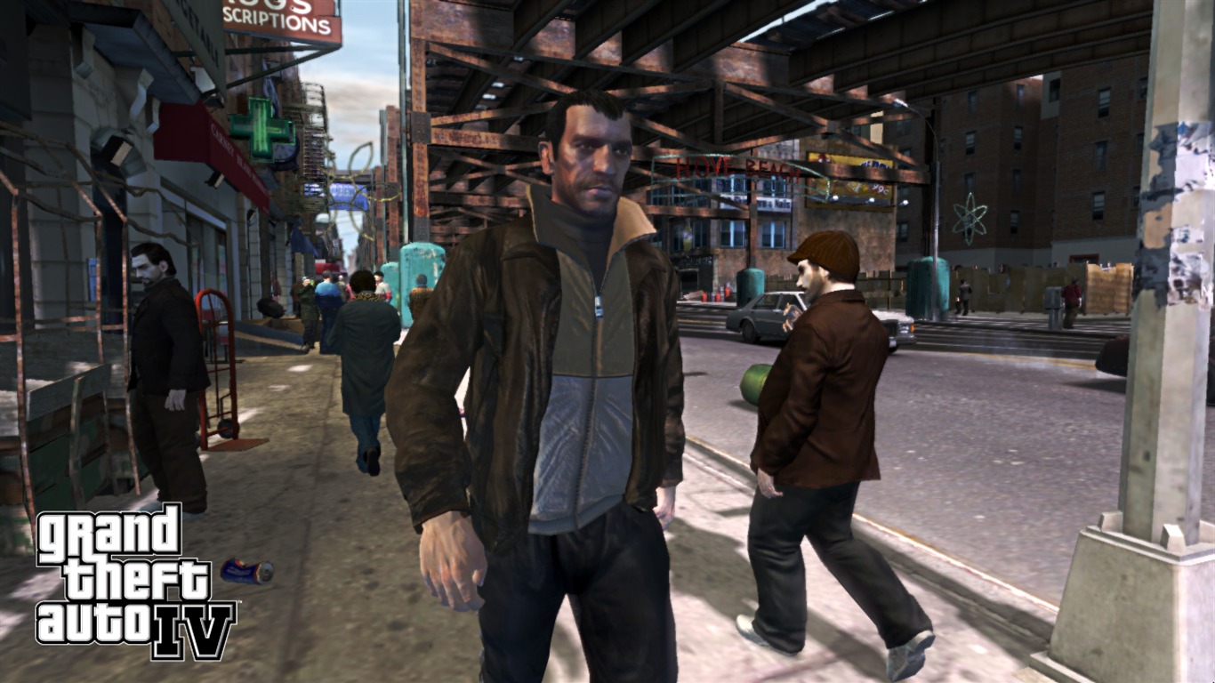 GTA4 俠盜飛車4壁紙(二) #24 - 1366x768