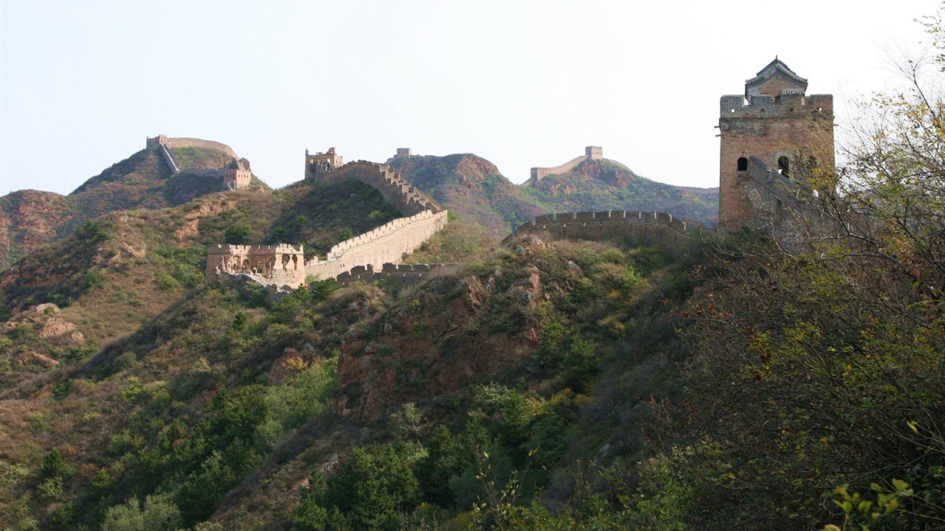 Jinshanling Great Wall (Minghu Metasequoia works) #4 - 1366x768