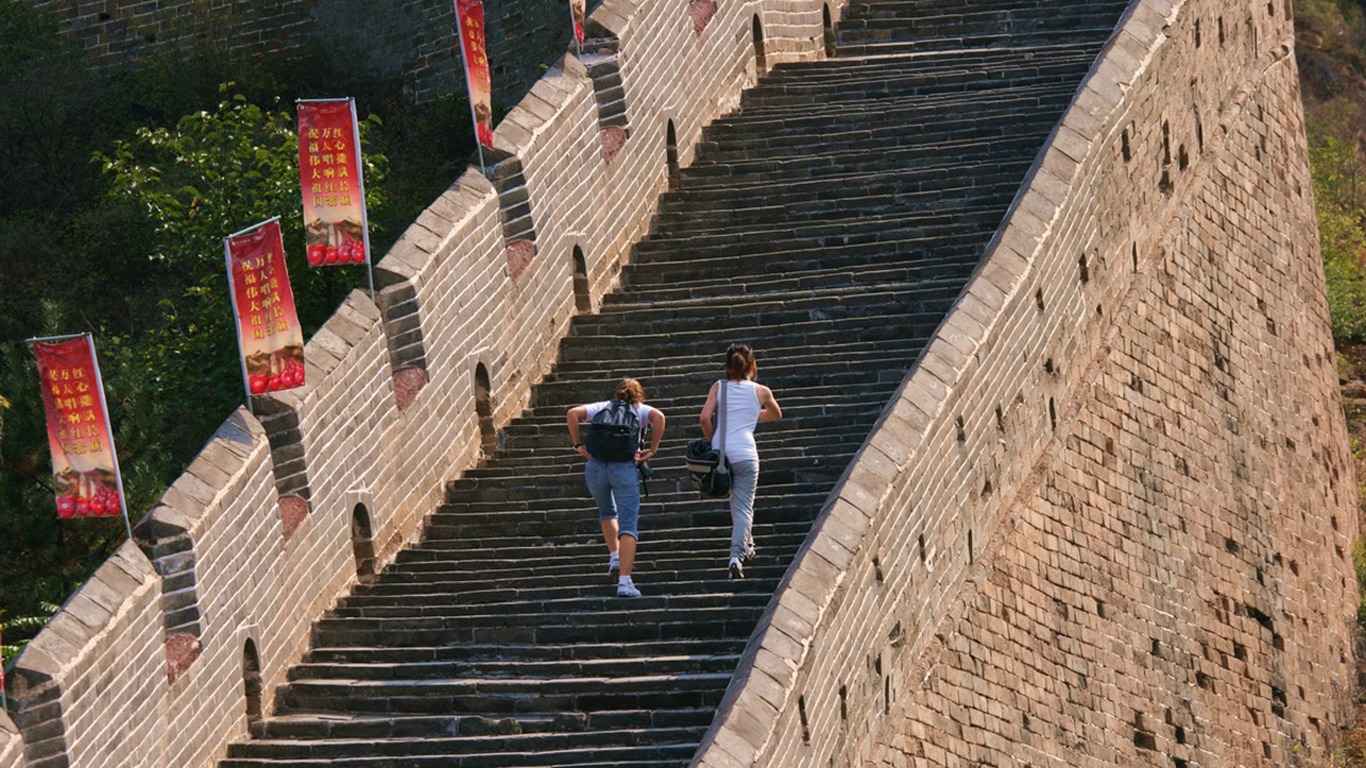 Jinshanling Gran Muralla (Minghu obras Metasequoia) #12 - 1366x768