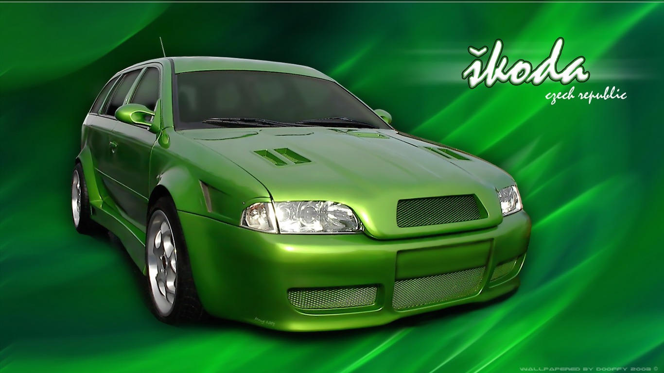 烈火跑車高清壁紙 #2 - 1366x768