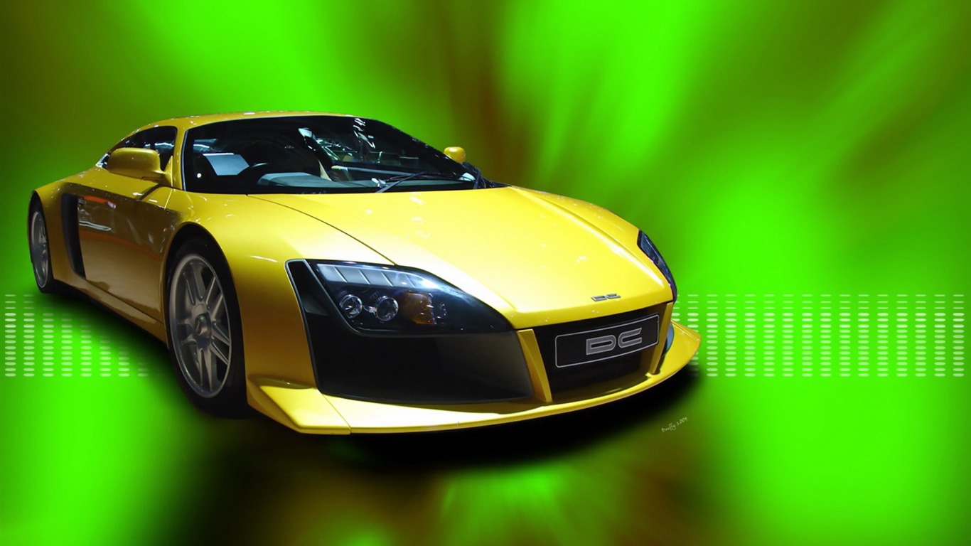 烈火跑車高清壁紙 #10 - 1366x768
