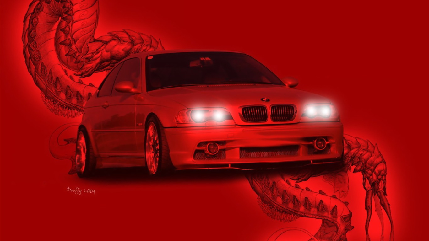 烈火跑車高清壁紙 #22 - 1366x768