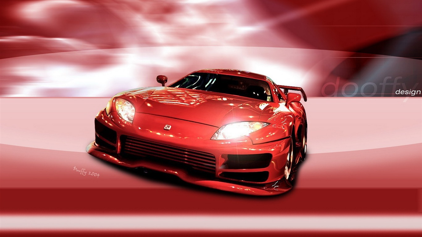 Požární vůz HD tapetu #29 - 1366x768