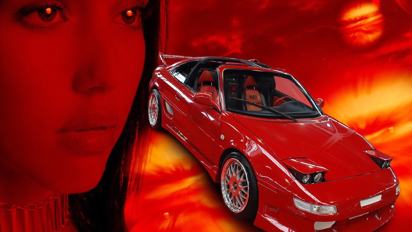 烈火跑車高清壁紙 #47 - 1366x768