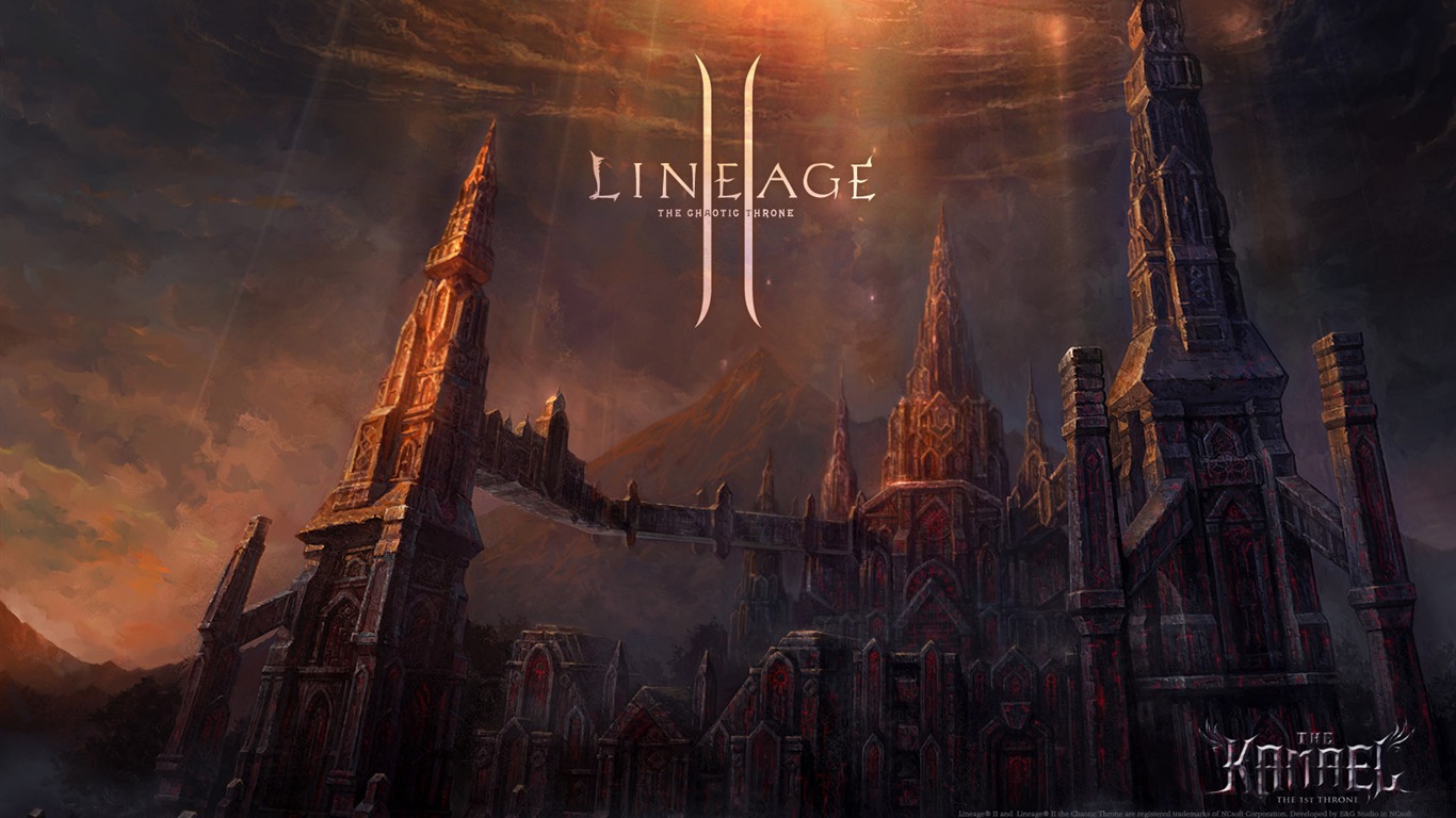 LINEAGE Ⅱ 遊戲造型 高清壁紙 #4 - 1366x768