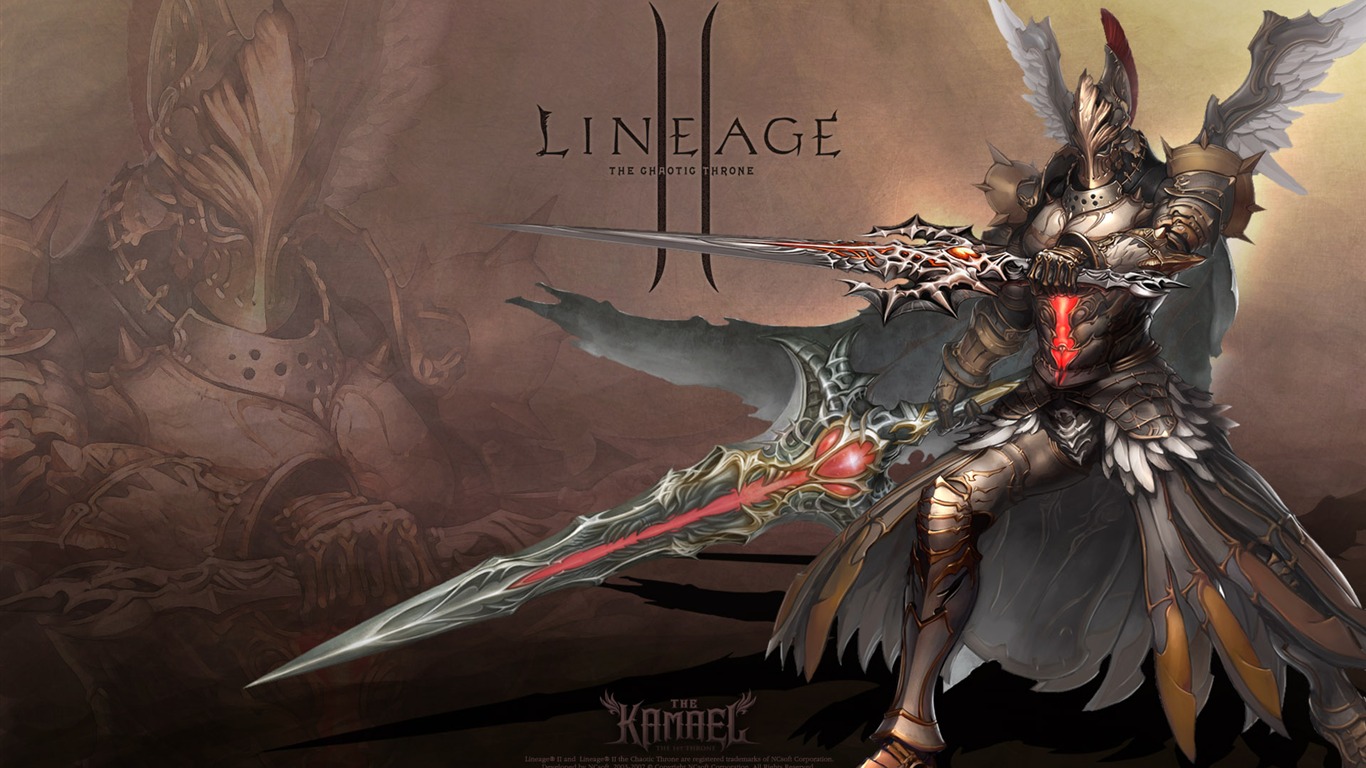 Lineage Ⅱ modelování HD herní plochu #9 - 1366x768