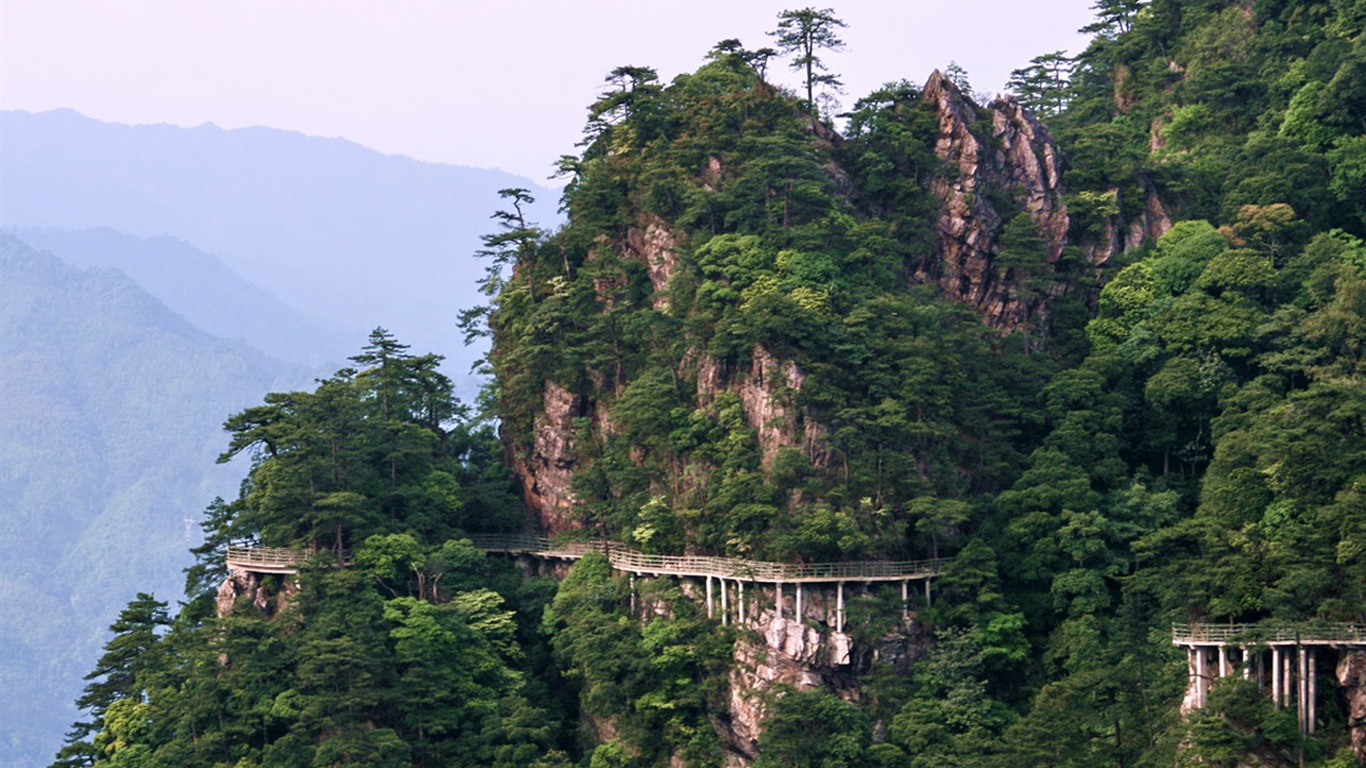 井岡山 (明湖水杉作品) #2 - 1366x768