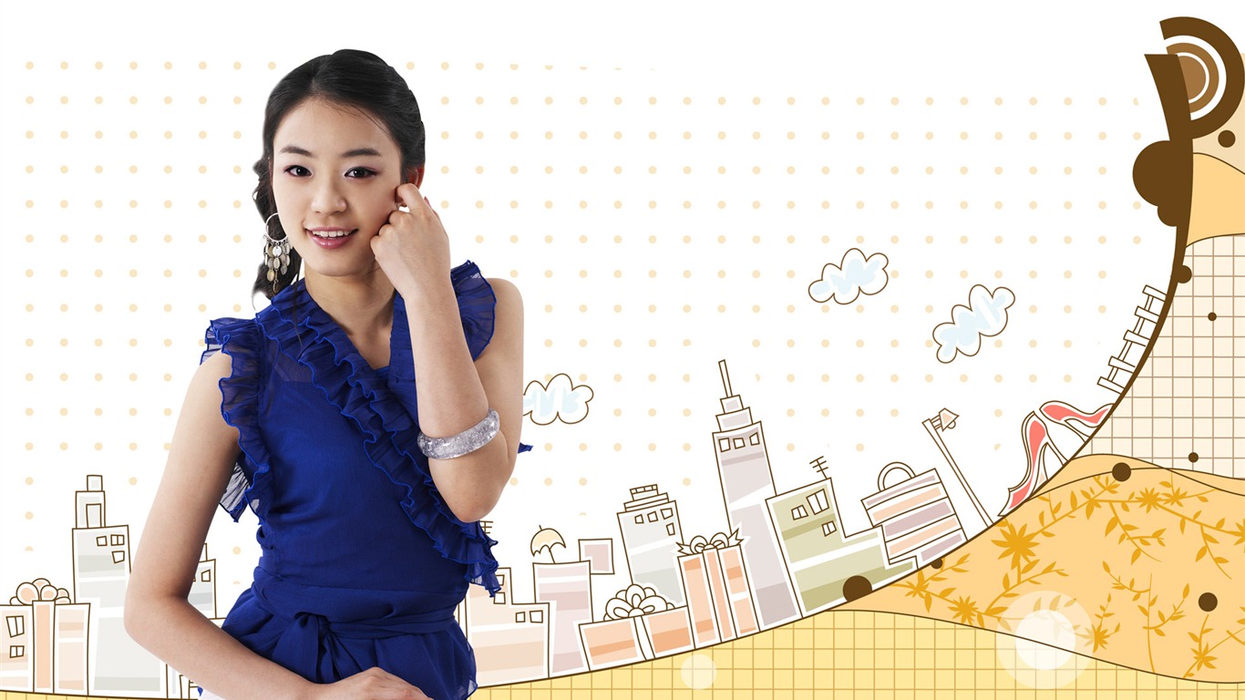 Synthetic characters wallpaper (1) #16 - 1366x768