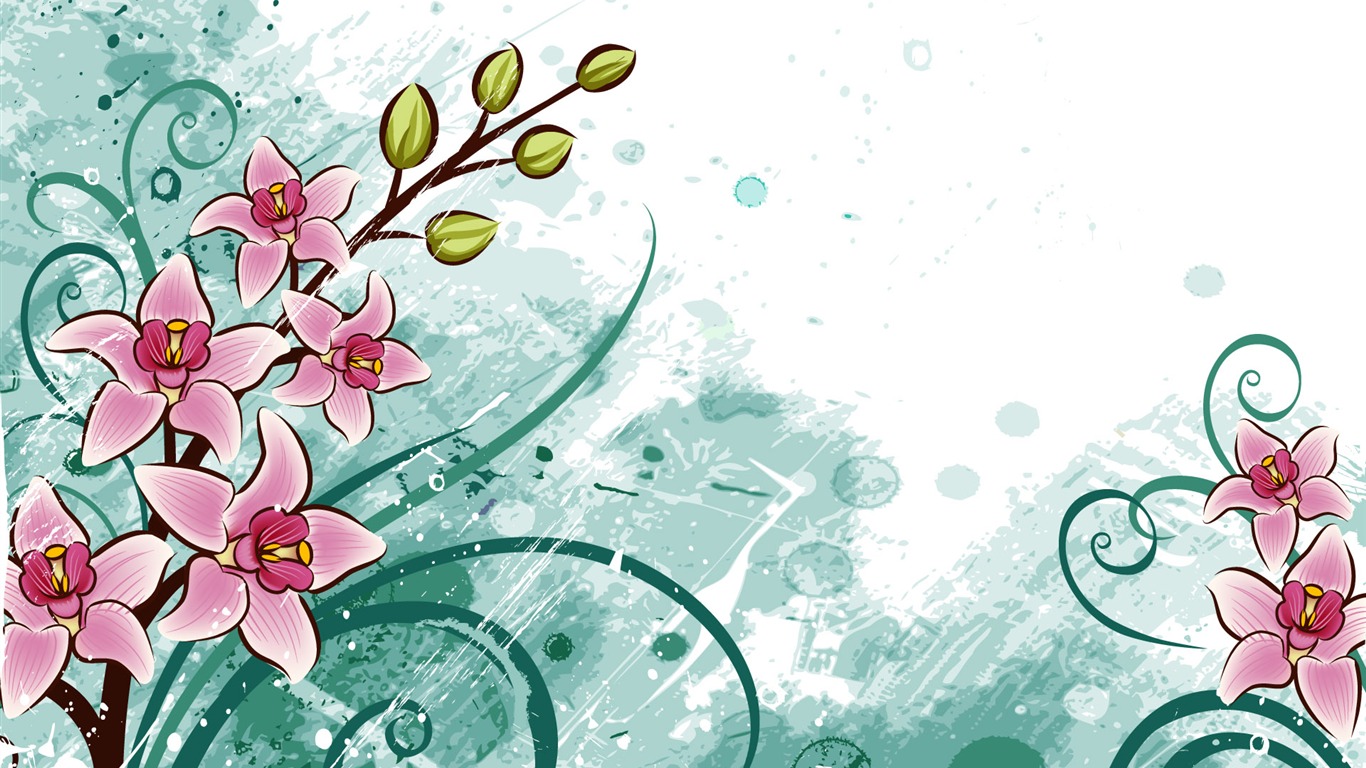 非主流潮流壁紙 #36 - 1366x768