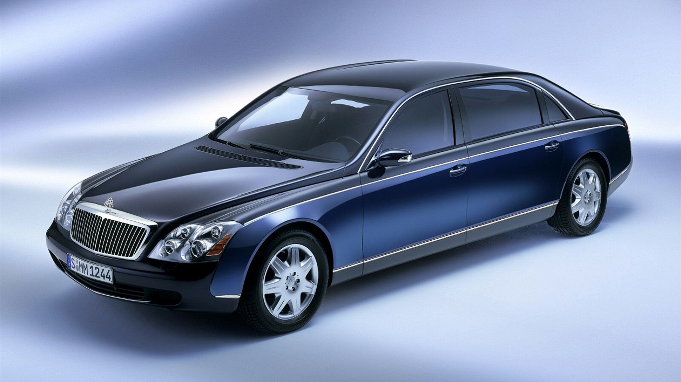 Maybach luxusní vozy wallpaper #3 - 1366x768