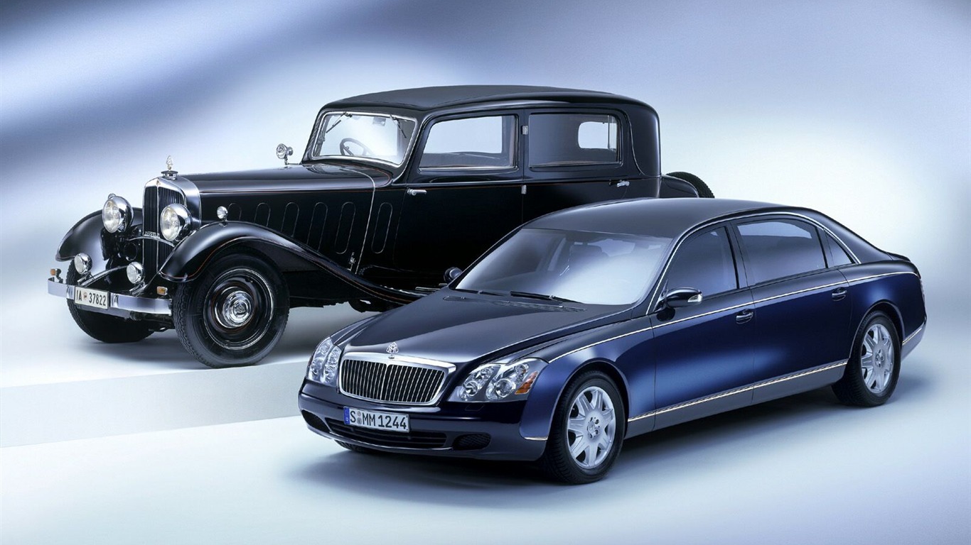 Maybach luxusní vozy wallpaper #12 - 1366x768